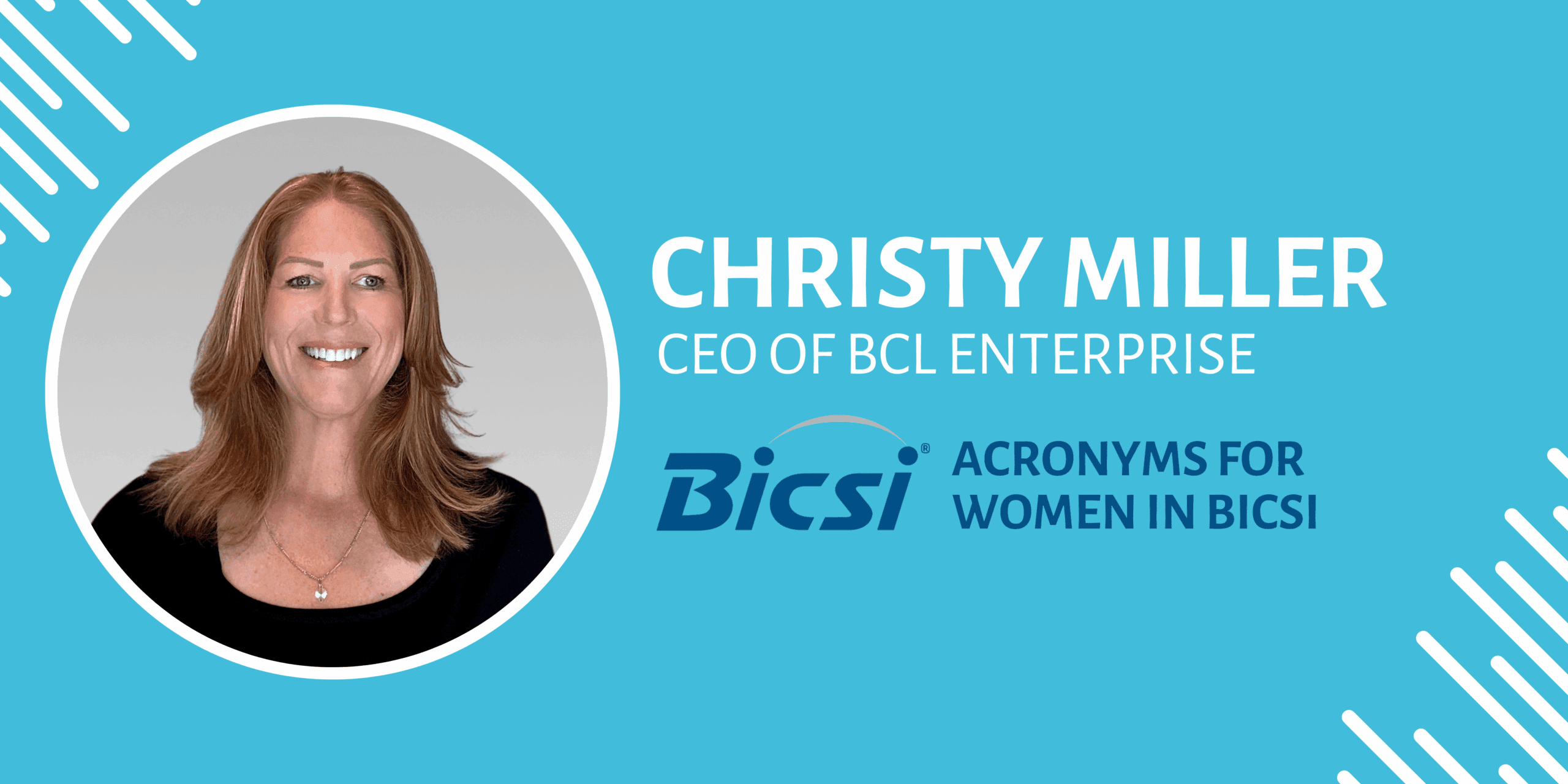 Christy Miller BICSI ACRONYMS Acronyms for Women in BICSI Graphic